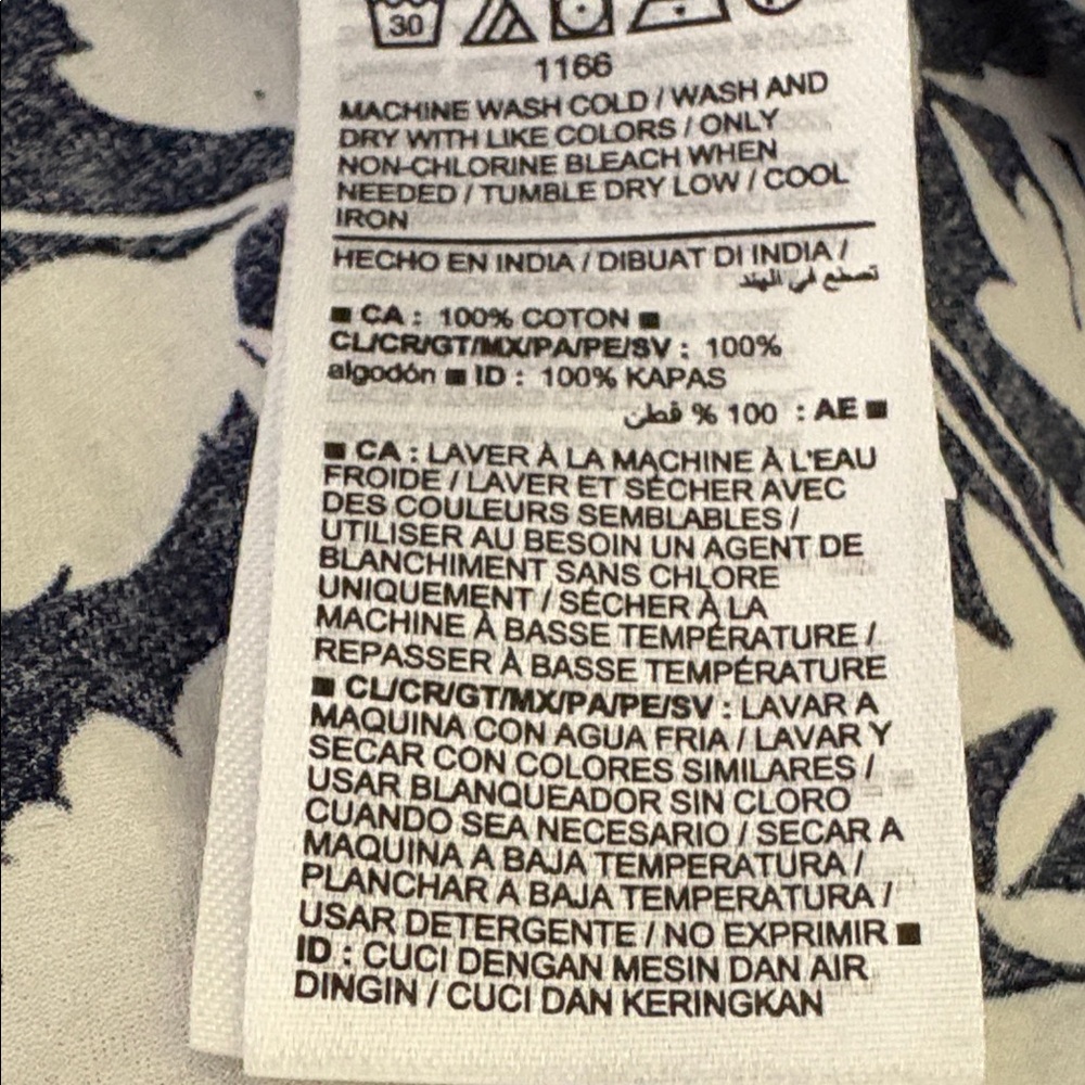 Old Navy Black and White Floral Midi Dress - Picture 11 of 11